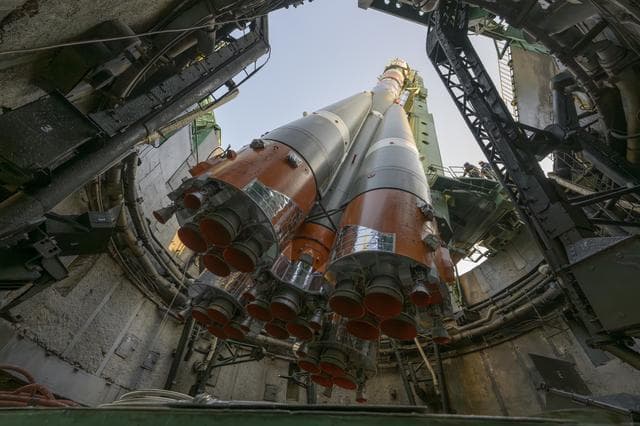 NASA image: Expedition 74 Soyuz Rollout