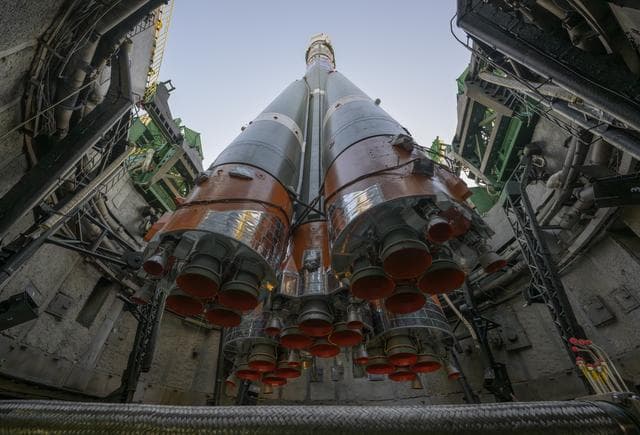 NASA image: Expedition 74 Soyuz Rollout