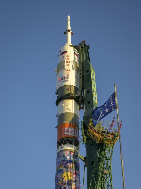 NASA image: Expedition 74 Soyuz Rollout