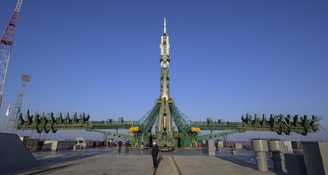 NASA image: Expedition 74 Soyuz Rollout