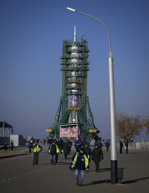 NASA image: Expedition 74 Soyuz Rollout