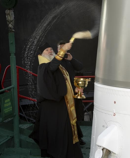 NASA image: Expedition 74 Soyuz Blessing