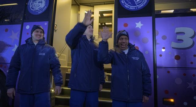 NASA image: Expedition 74 Cosmonaut Hotel Departure