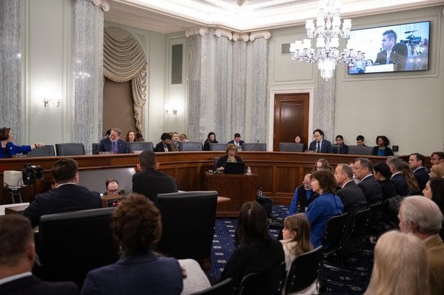 NASA image: Jared Isaacman Senate Confirmation Hearing