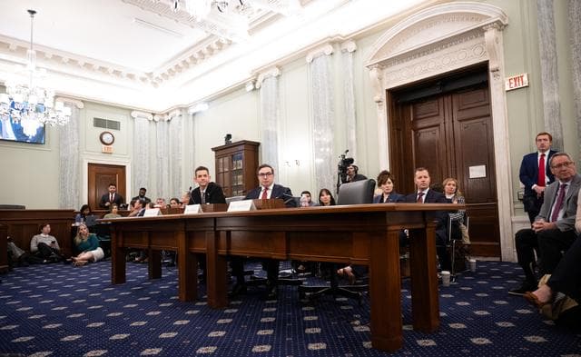 NASA image: Jared Isaacman Senate Confirmation Hearing