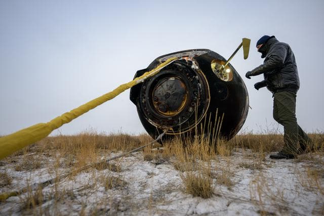 NASA image: Expedition 73 Soyuz Landing