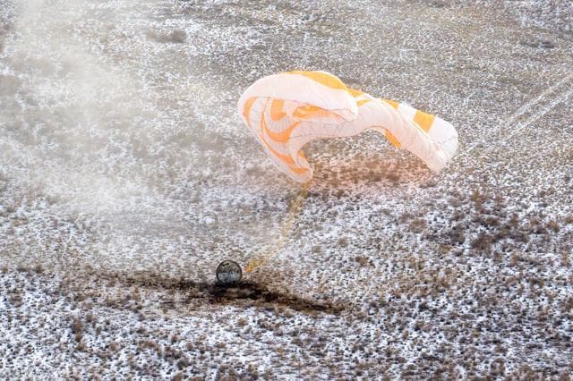 NASA image: Expedition 73 Soyuz Landing