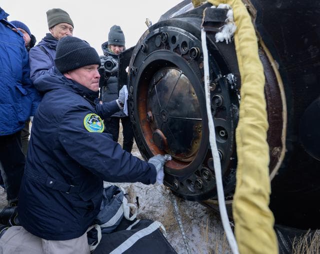 NASA image: Expedition 73 Soyuz Landing