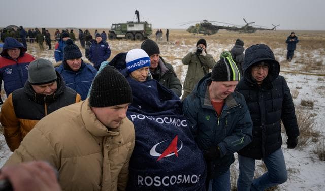NASA image: Expedition 73 Soyuz Landing