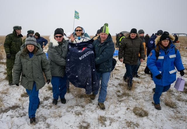NASA image: Expedition 73 Soyuz Landing