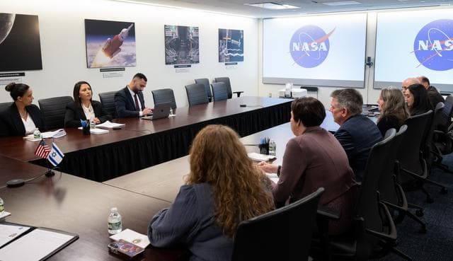 NASA image: NASA Leadership Meets with Israel’s Minister for Innovation, S