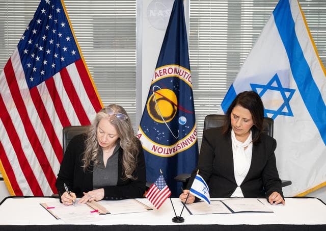 NASA image: NASA Leadership Meets with Israel’s Minister for Innovation, S