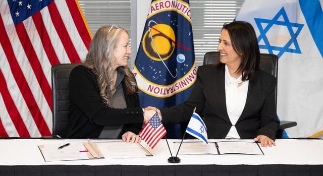NASA image: NASA Leadership Meets with Israel’s Minister for Innovation, S
