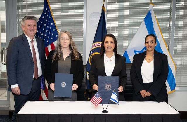 NASA image: NASA Leadership Meets with Israel’s Minister for Innovation, S