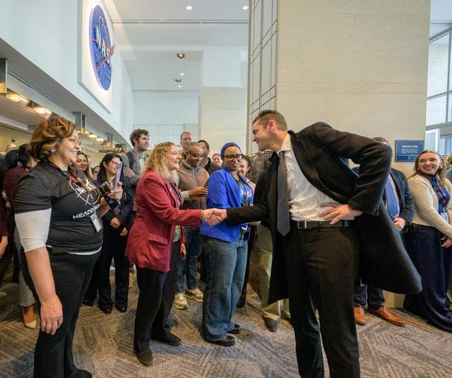 NASA image: Jared Isaacman Arrives at NASA