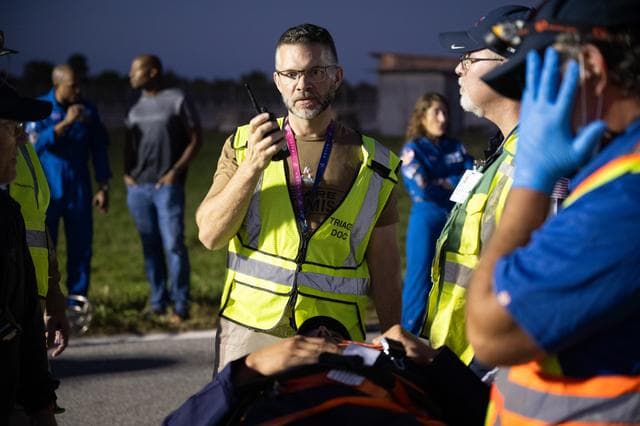NASA image: Artemis Triage Site End to End Runs