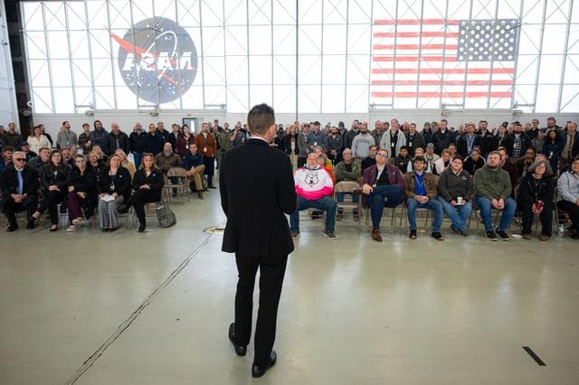 NASA image: Administrator Isaacman Visits Wallops