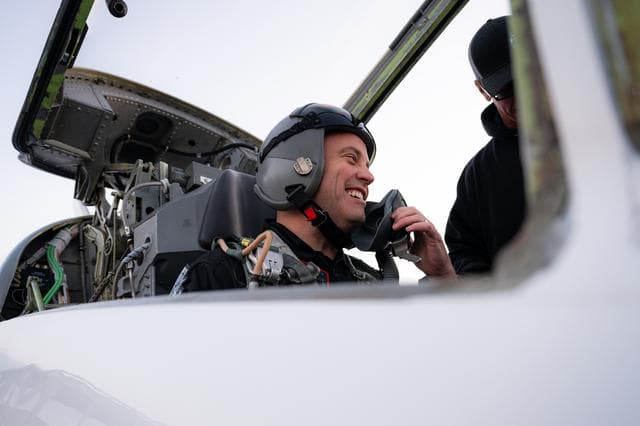 NASA image: Employee Flight with Administrator Isaacman