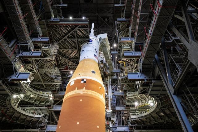 NASA image: Artemis II Rollout