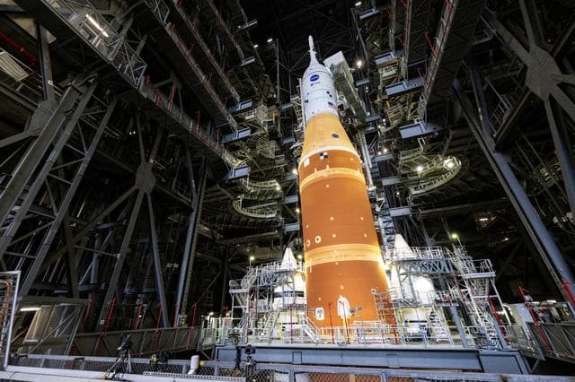 NASA image: Artemis II Rollout