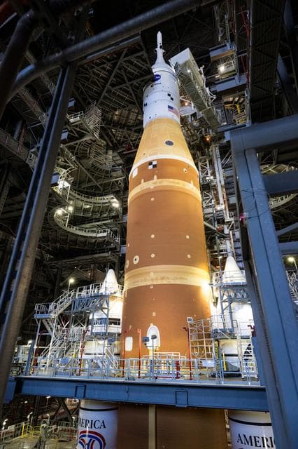 NASA image: Artemis II Rollout