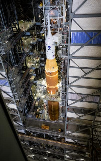 NASA image: Artemis II Rollout