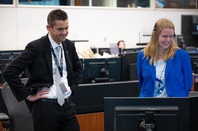 NASA image: Administrator Isaacman Monitors Crew-11 Return
