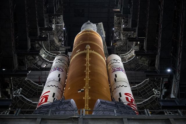 NASA image: Artemis II Rollout