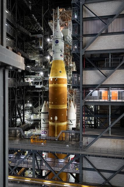 NASA image: Artemis II Rollout