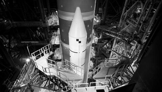 NASA image: Artemis II Rollout