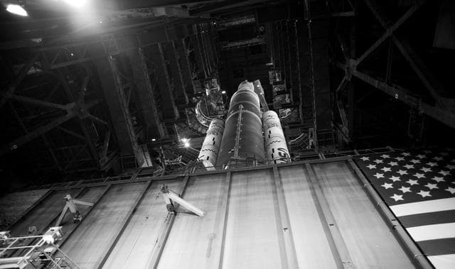 NASA image: Artemis II Rollout