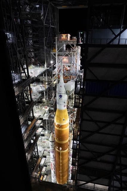 NASA image: Artemis II Rollout