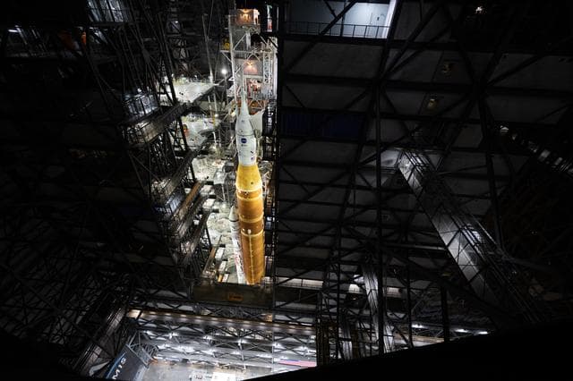 NASA image: Artemis II Rollout