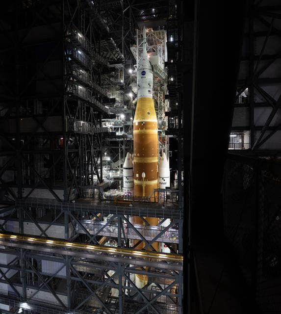 NASA image: Artemis II Rollout