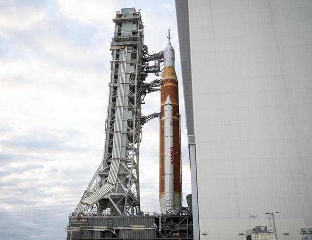 NASA image: Artemis II Rollout