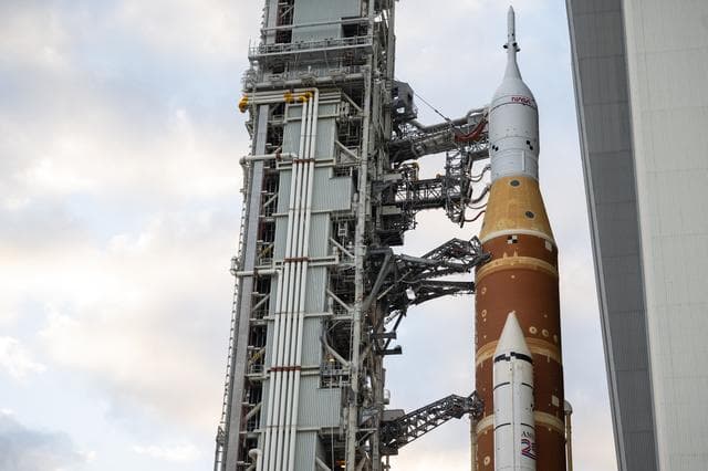 NASA image: Artemis II Rollout