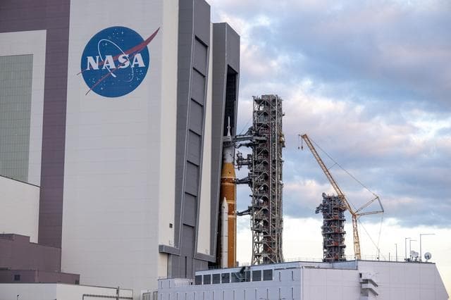 NASA image: Artemis II Rollout