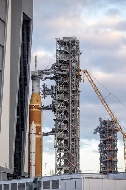 NASA image: Artemis II Rollout
