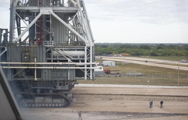 NASA image: Artemis II Rollout