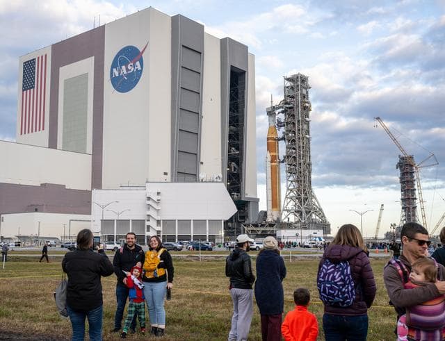 NASA image: Artemis II Rollout