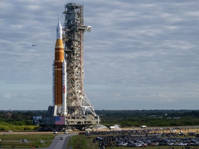 NASA image: Artemis II Rollout