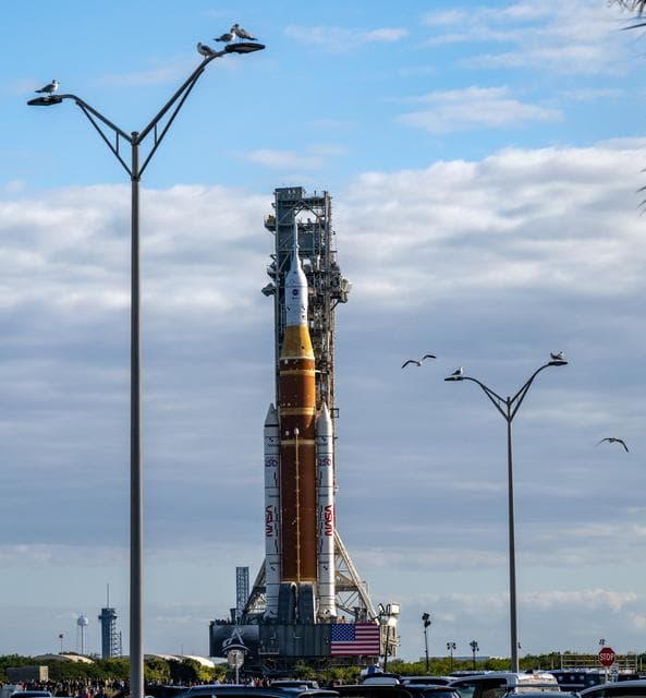 NASA image: Artemis II Rollout