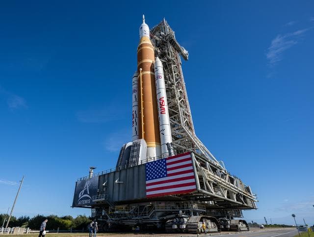 NASA image: Artemis II Rollout