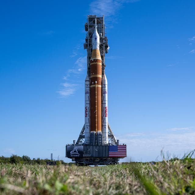 NASA image: Artemis II Rollout