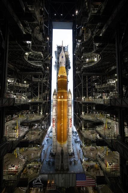 NASA image: Artemis II Rollout