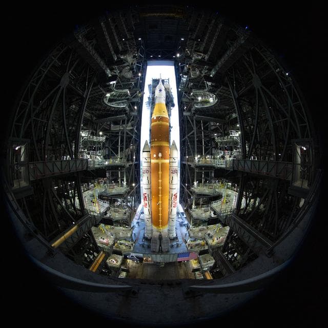 NASA image: Artemis II Rollout