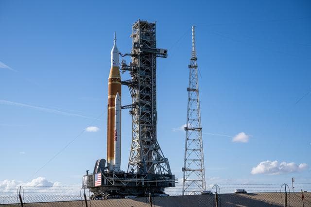 NASA image: Artemis II Rollout