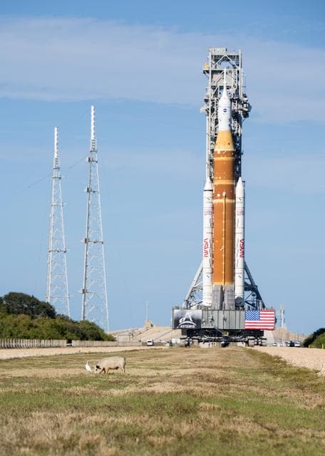 NASA image: Artemis II Rollout