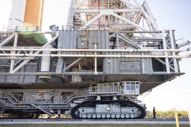 NASA image: Artemis II Rollout