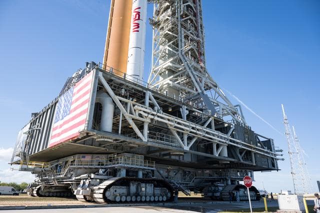 NASA image: Artemis II Rollout